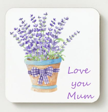 Love you Mum - Mothers Day Mug Set - Lavender