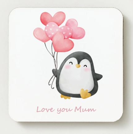 Love you Mum - Mothers Day Mug Set - Penguin 2