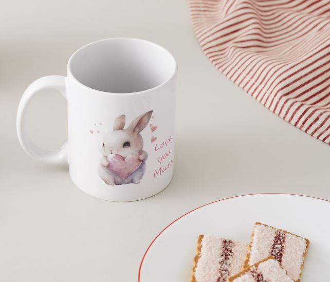 Love you Mum Mug - Rabbit