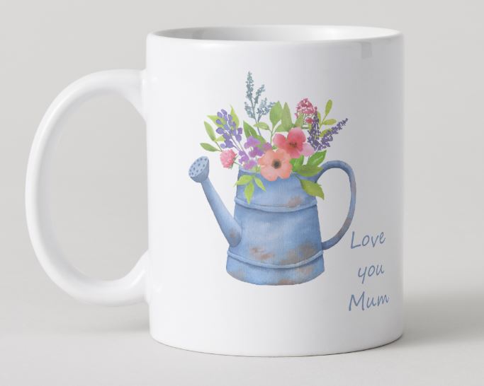 Love you Mum - Mothers Day Mug Set - Watering Can 1