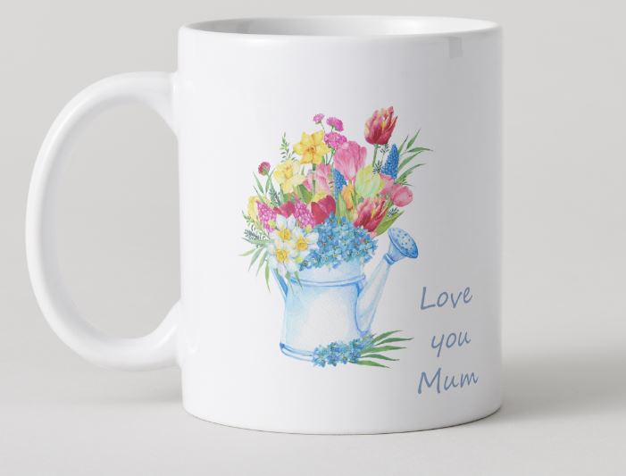 Love you Mum - Mothers Day Mug Set - Watering Can 2