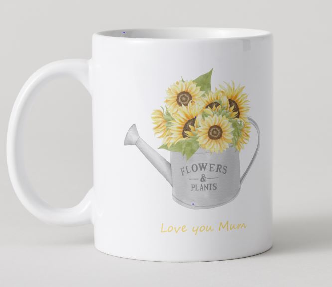 Love you Mum - Mothers Day Mug Set - Watering Can 3