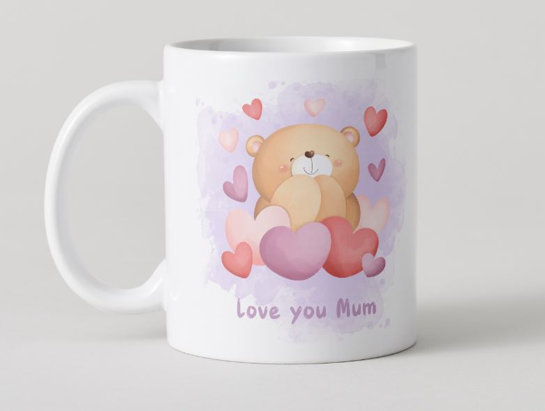 Love you Mum Mug - Bear 1