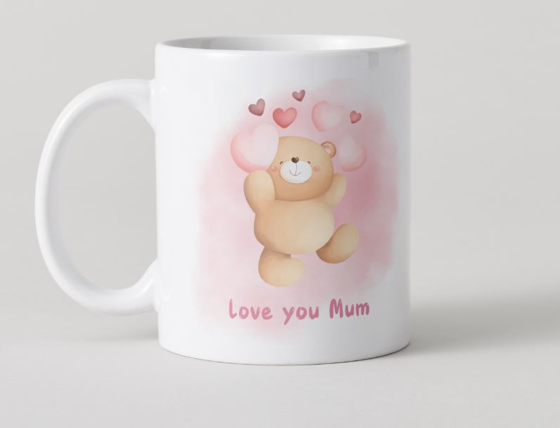 Love you Mum Mug - Bear 2