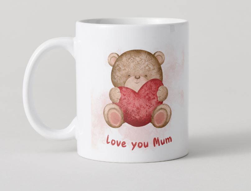 Love you Mum Mug - Bear 3