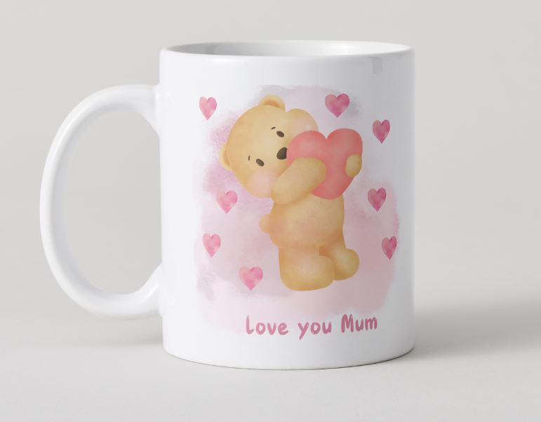 Love you Mum Mug - Bear 4