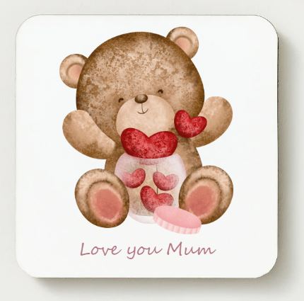 Love you Mum - Mothers Day Mug Set - Bear 5