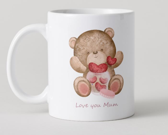 Love you Mum Mug - Bear 5