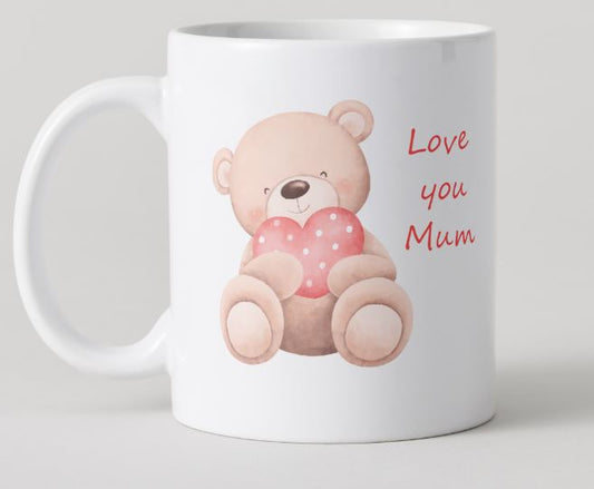 Love you Mum Mug - Bear 6