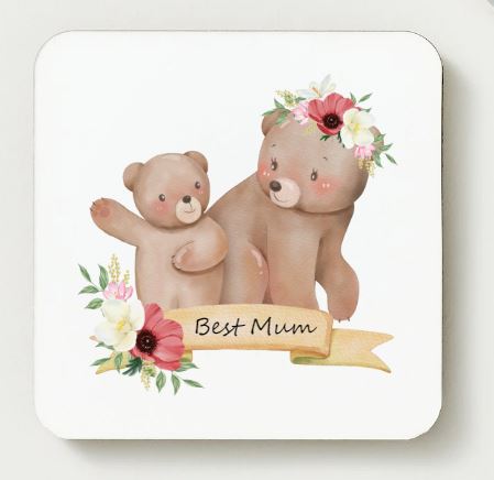 Best Mum Ceramic Coaster - Best Mum 2